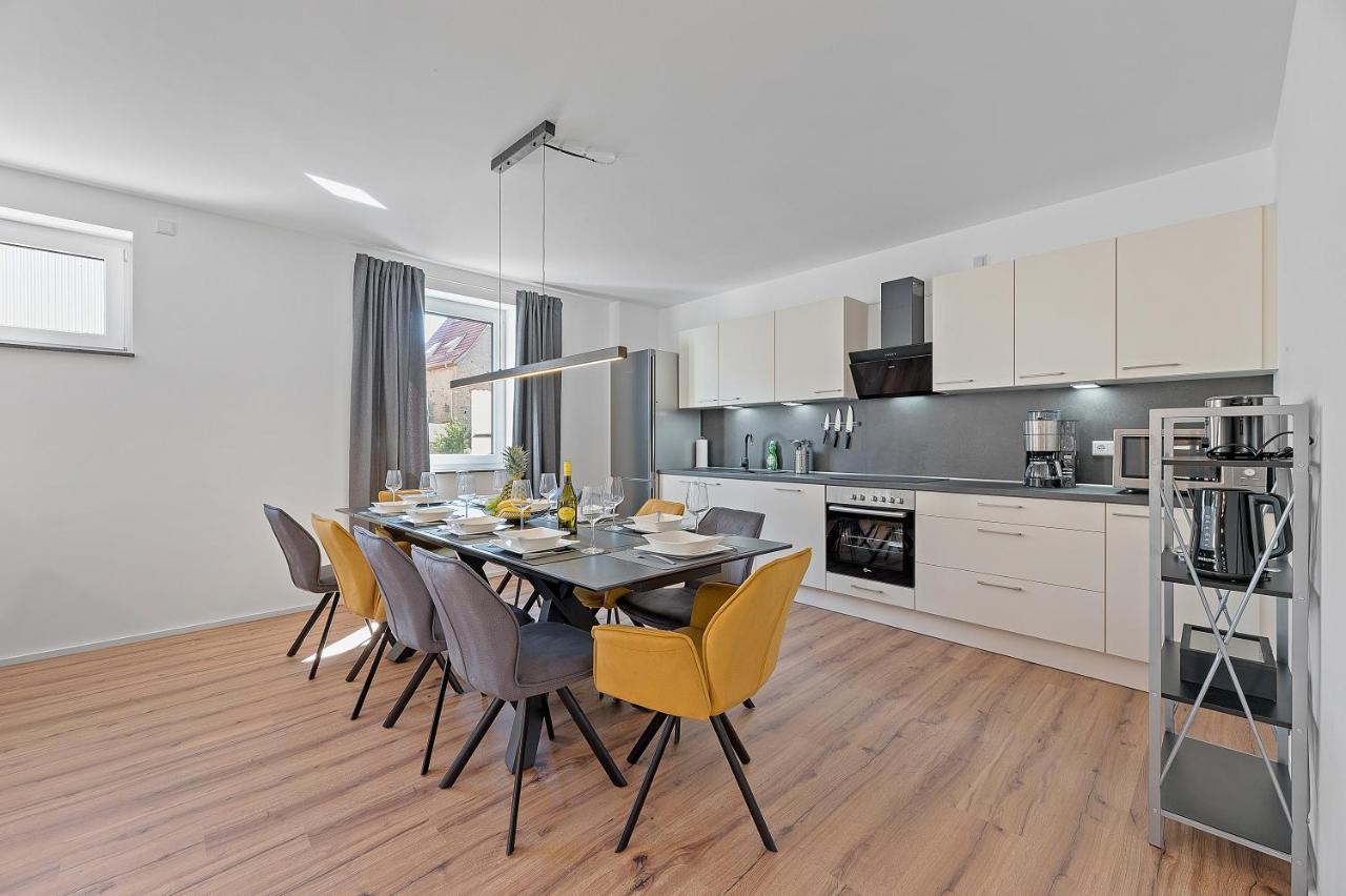 Golden Home With Barbecue, Yoga, Football Table Sinsheim Exterior photo